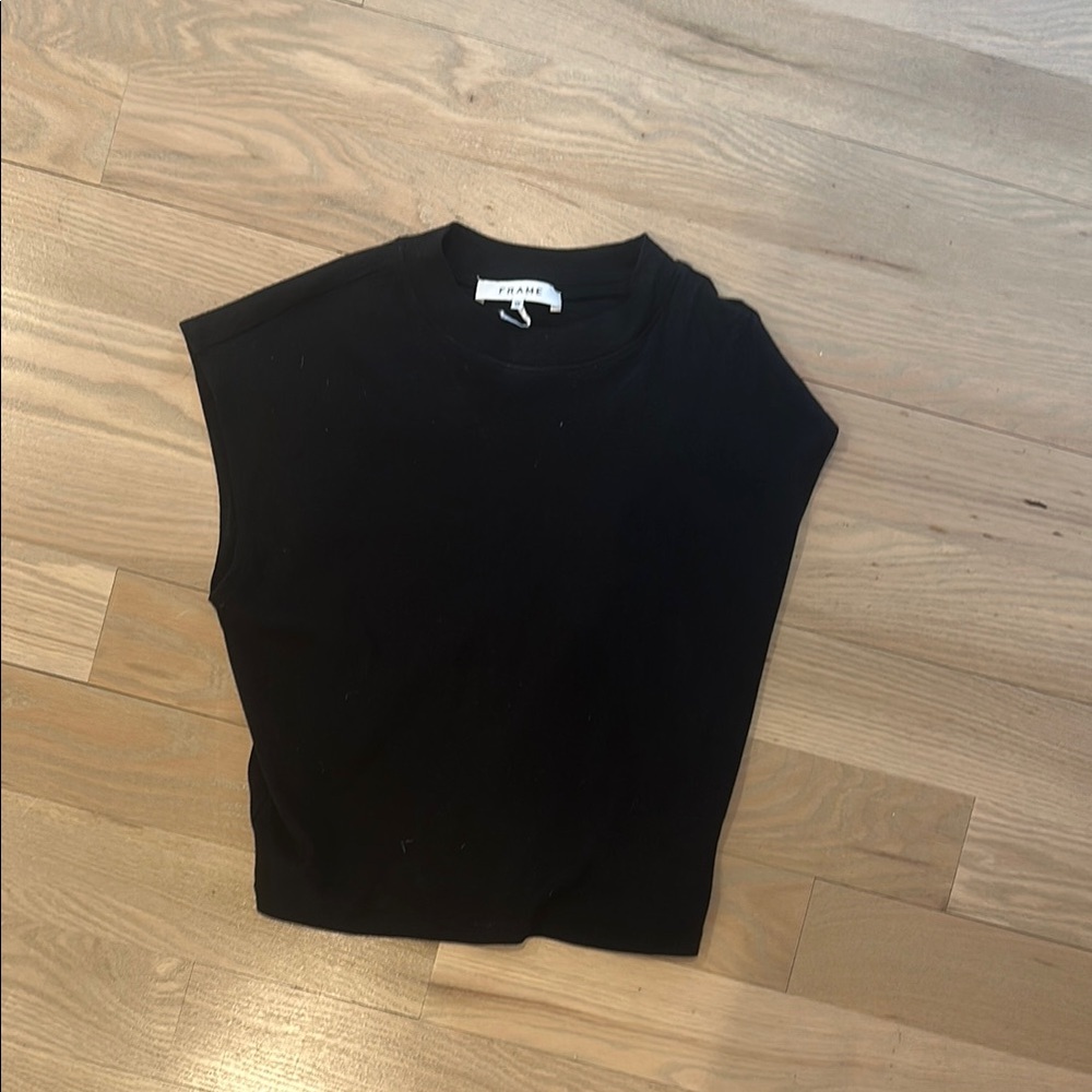 Black Sleeveless Top
